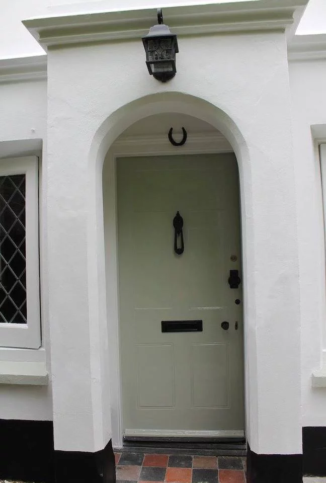 refurbished exterior house door