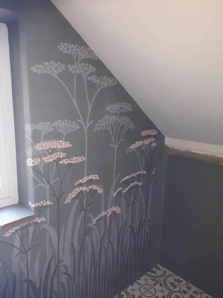 bedroom wallpaper murel residential